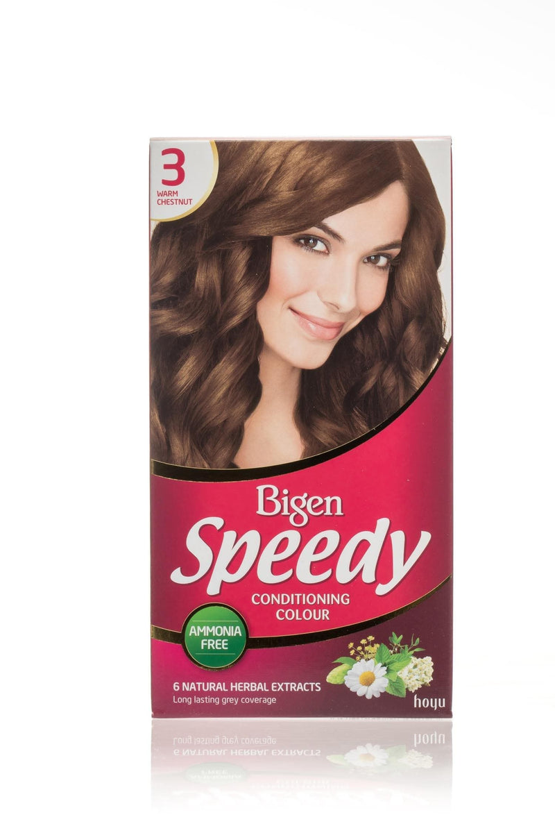 BIGEN 3 WARM CHESTNUT HAIR COLOUR