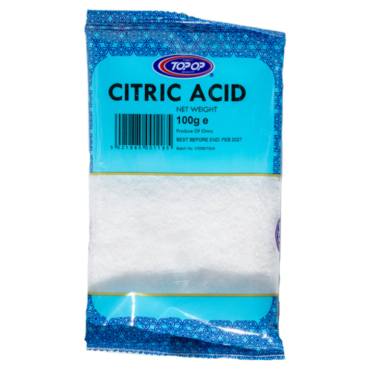 Top-op Citric Acid 100g