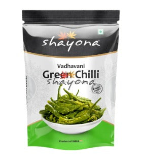 Shayona Vadhavani Green Chilli 150g