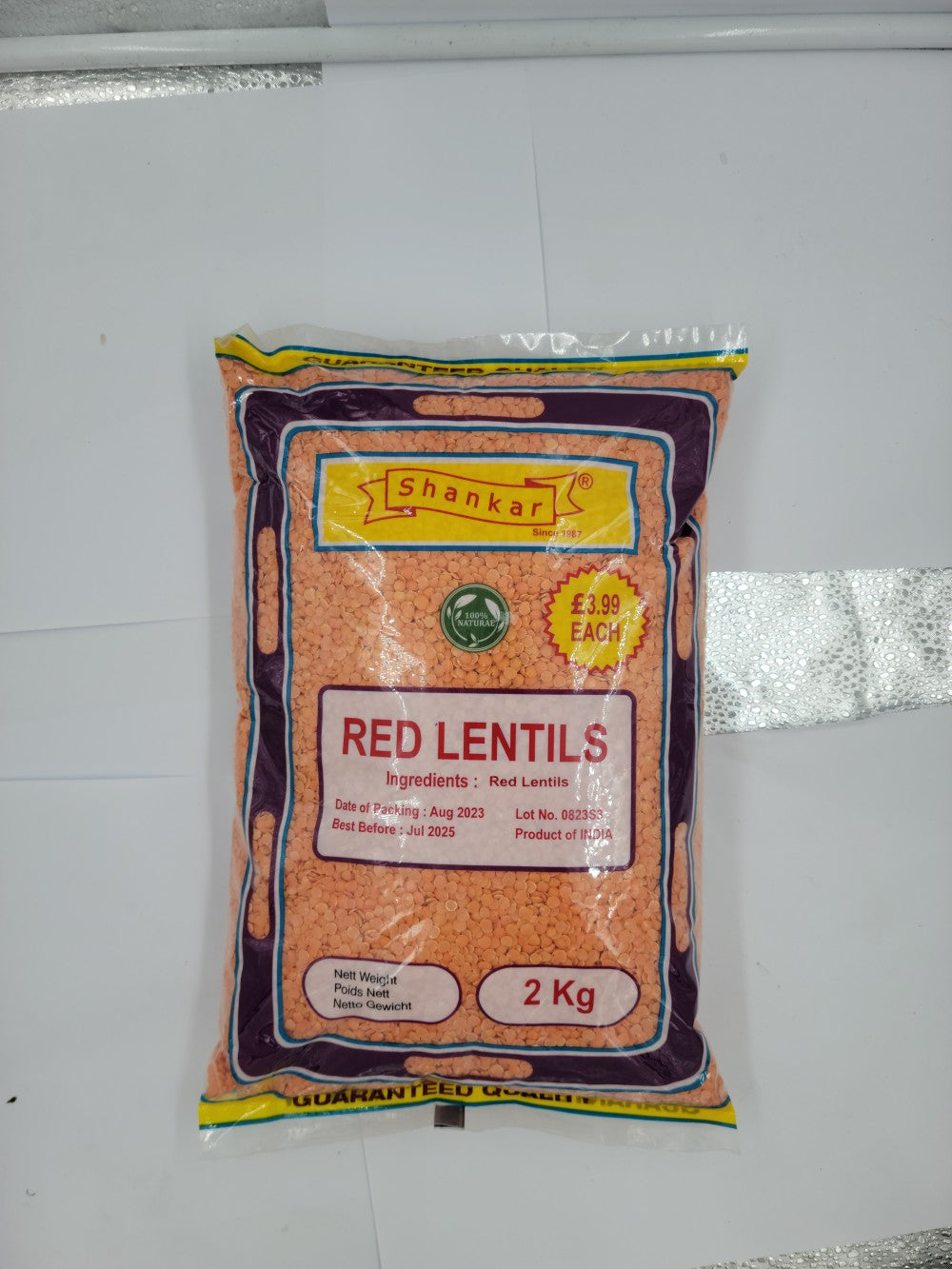 Shankar Red Lentils 2kg