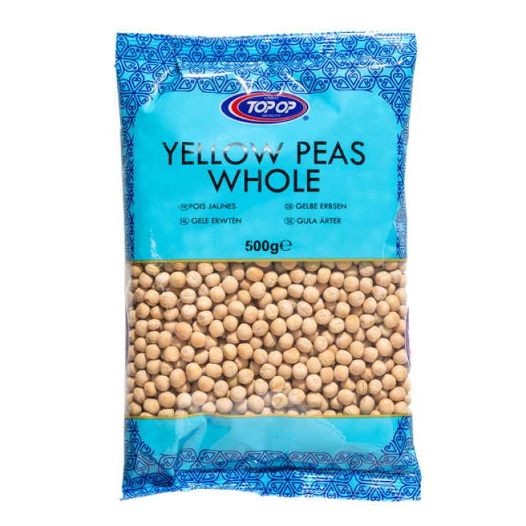 TOPOP YELLOW PEAS WHOLE 2KG