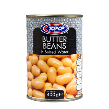 TOPOP BUTTER BEANS 400GRM