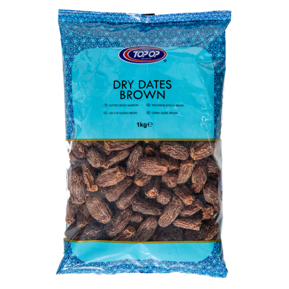 TOPOP DRY DATES BROWN 375G