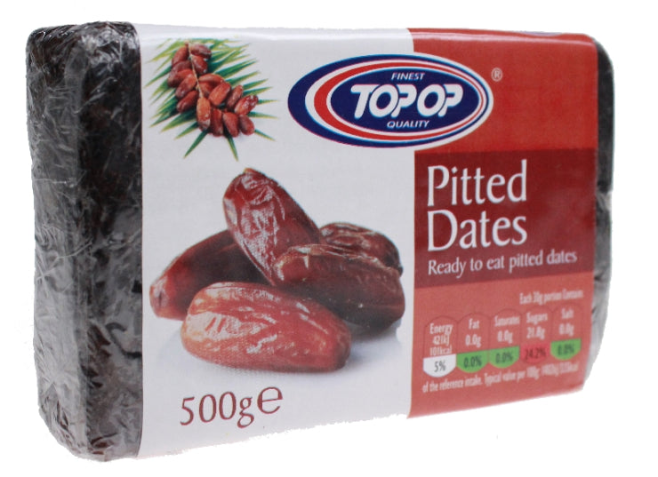 TOPOP PITTED DATES 500GM