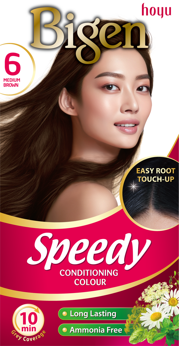 BIGEN 6 MEDIUM BROWN HAIR COLOUR