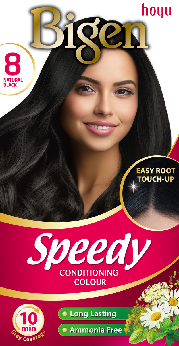 BIGEN NATURAL 8 NATURAL BLACK HAIR COLOUR