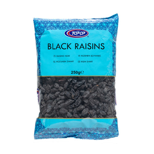 TOP-OP BLACK RAISINS 250G