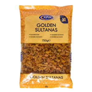 TOPOP GOLDEN SULTANAS 750G