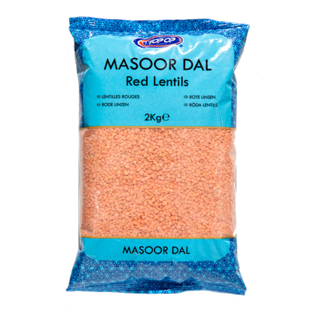 Top-op Masoor Dal (Red Split Lentils) 5Kg