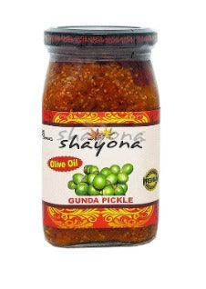 SHAYONA GUNDA OLIVE OIL PICKLE 390G