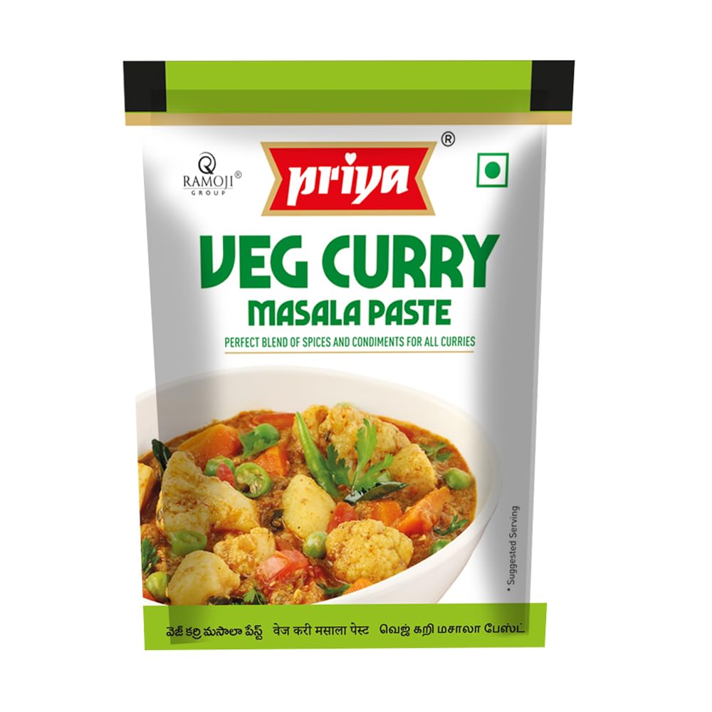PRIYA VEG CURRY MASALA  PASTE