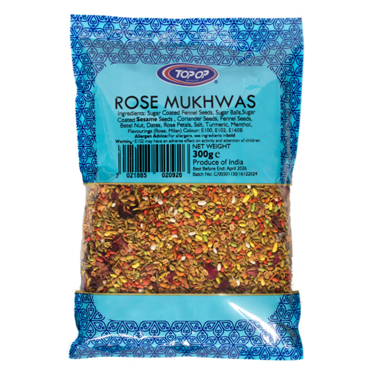TOPOP Rose Mukhwas 300g