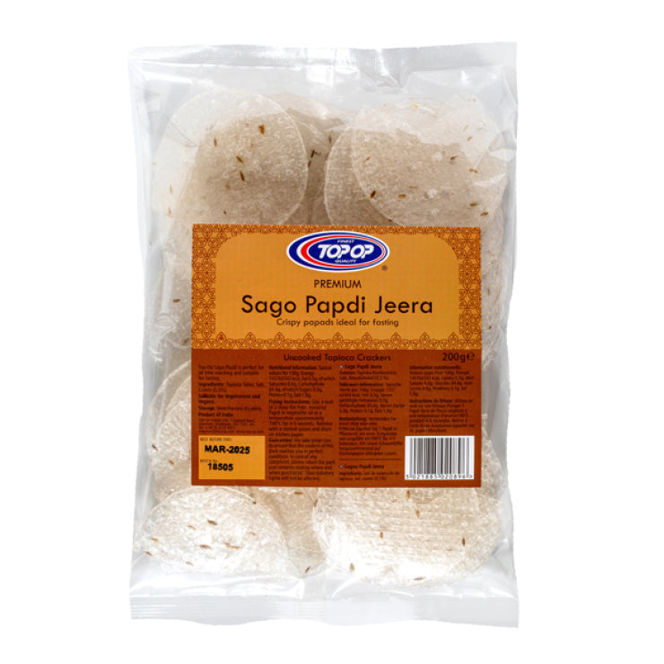 TOPOP PAPAD JEERA 200GM