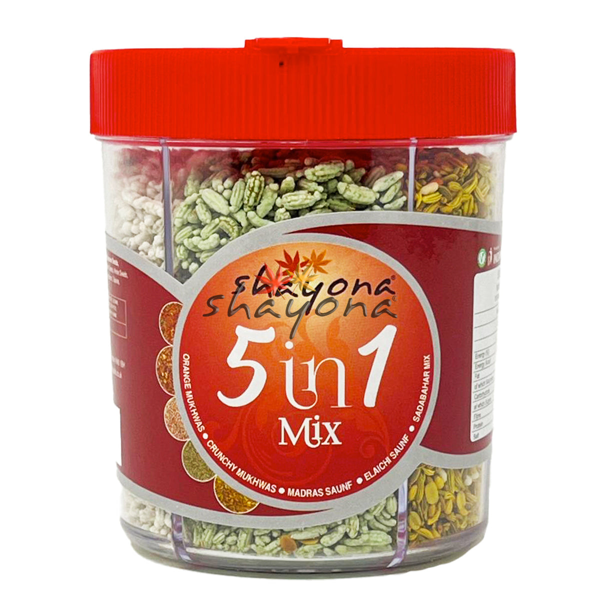 Shayona 5 In 1 Mix Mukhwas 230g