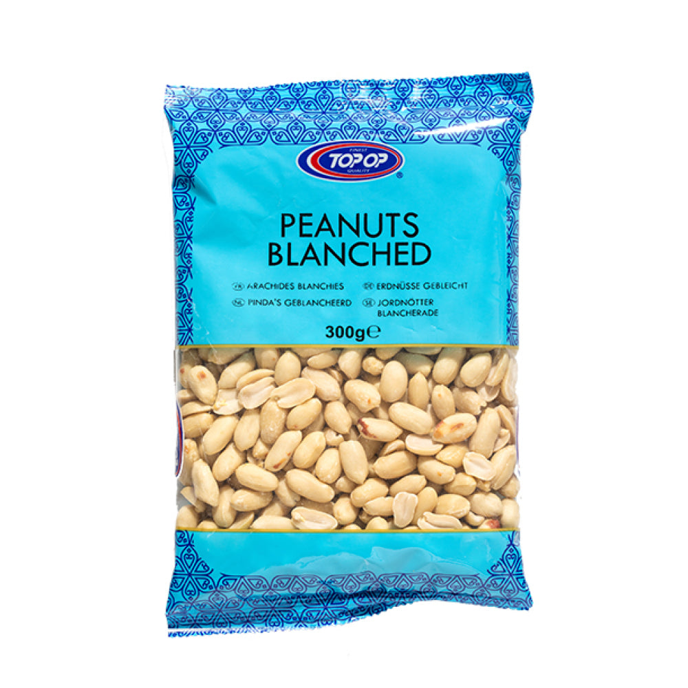 TOPOP PEANUTS BLANCHED 300G