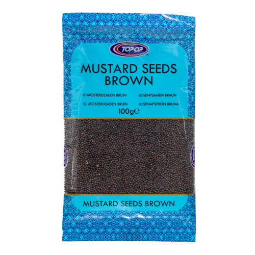 Top op Mustard Seeds Brown 100g
