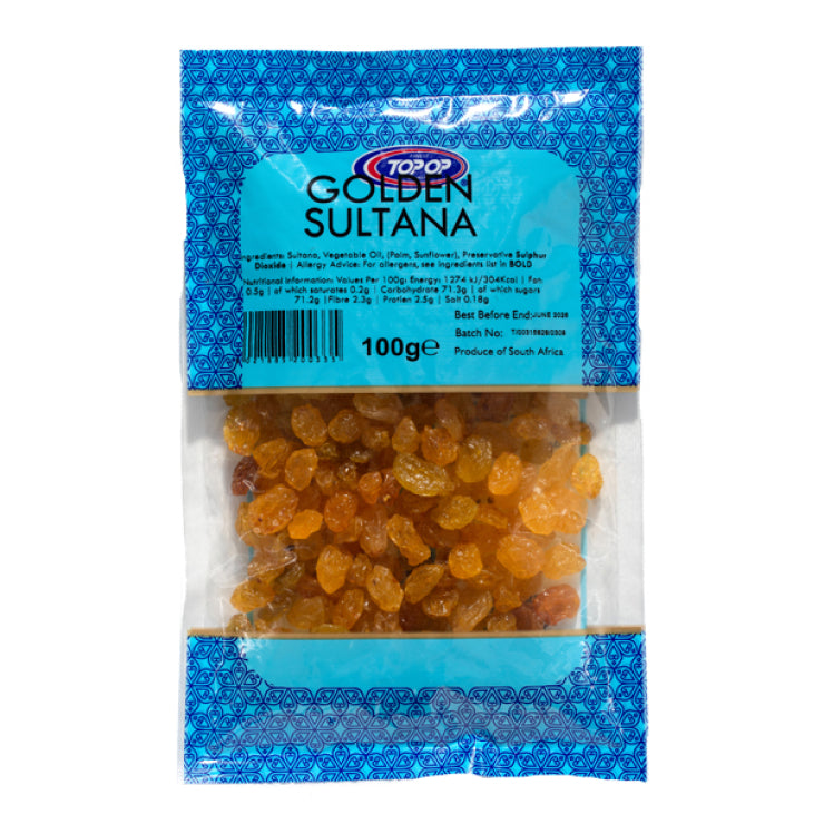 TOPOP GOLDEN SULTANA 100G