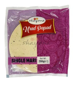 Shayona  Pappadoms Single Mari 200Gm