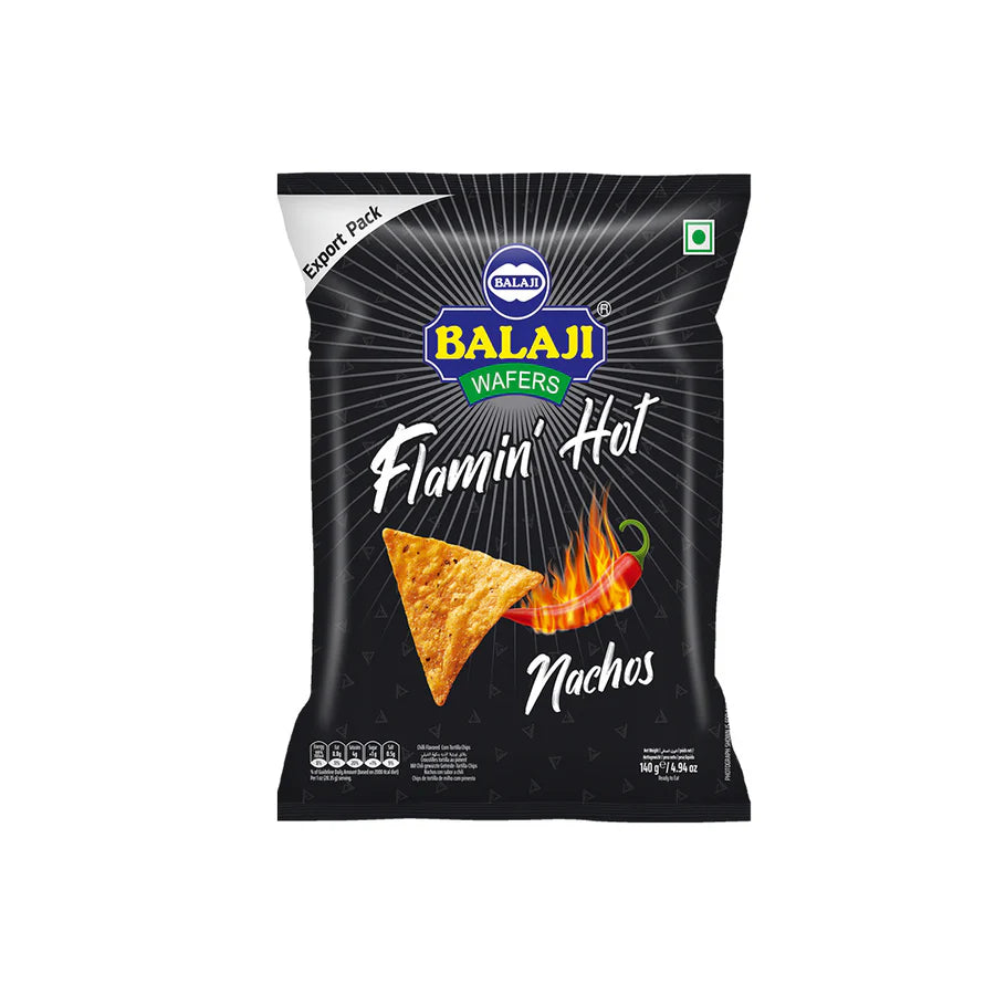 BALAJI FLAMIN HOT NACHOS 140G