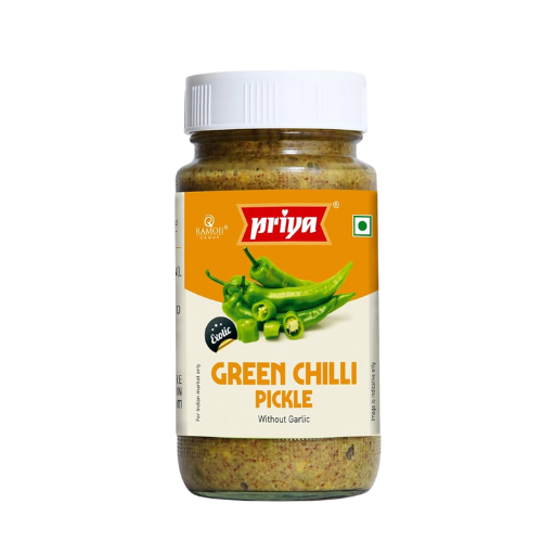Priya Green Chilli Sliced Pickle 300g