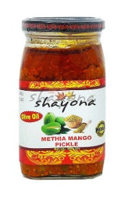 Shayo Methia Mango olive oil pickle