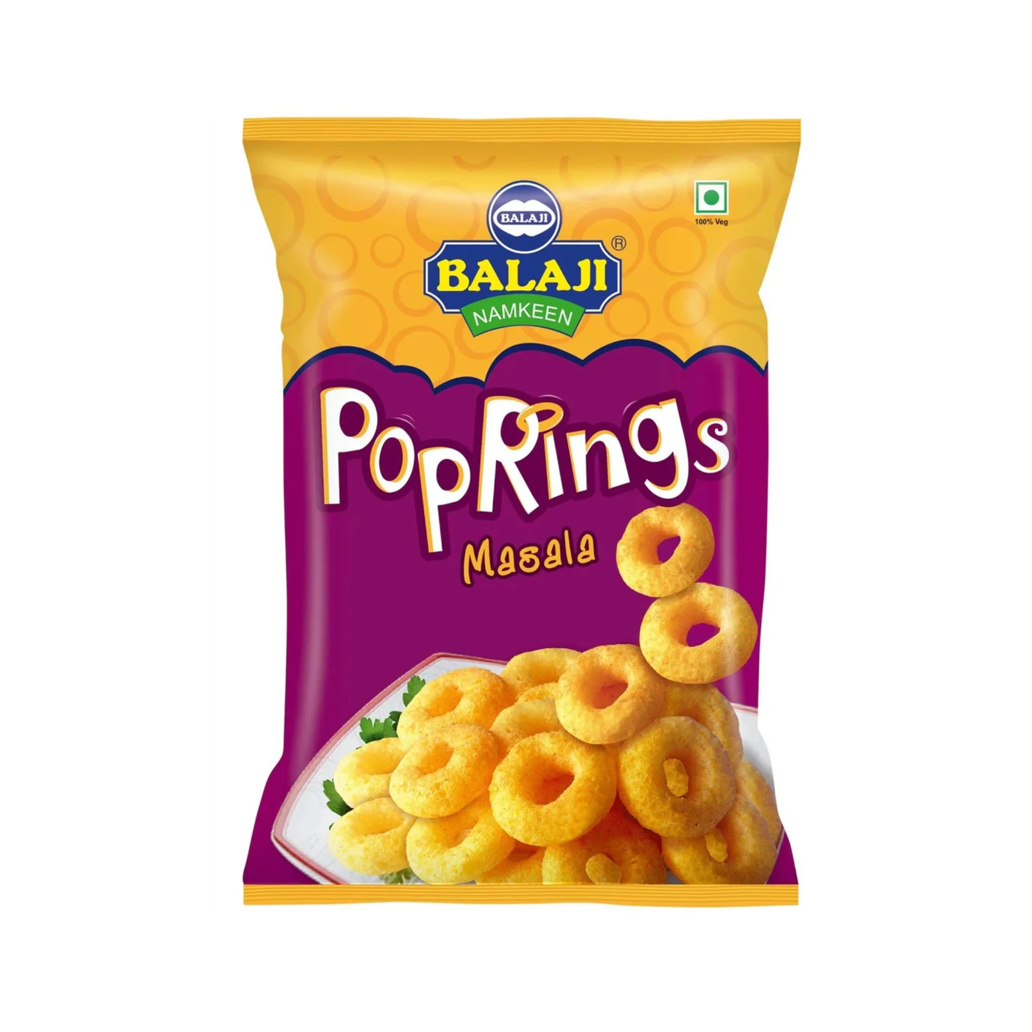 BALAJI POP RINGS MASALA 65G