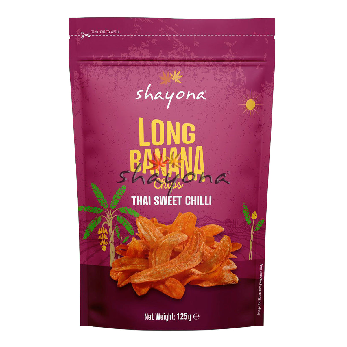SHAYONA LONG BANANA CHIPS THAI SWEET CHILLI