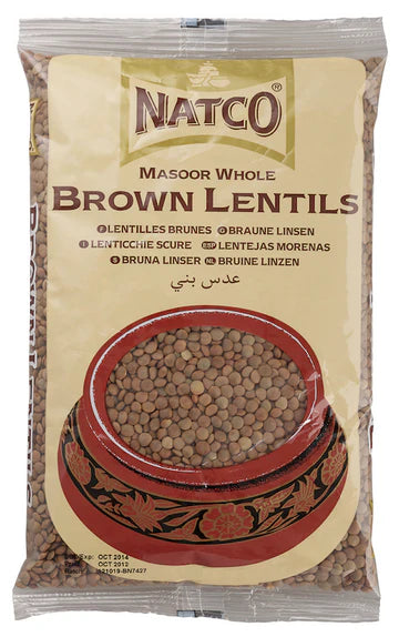 Natco Brown Lentils 2kg