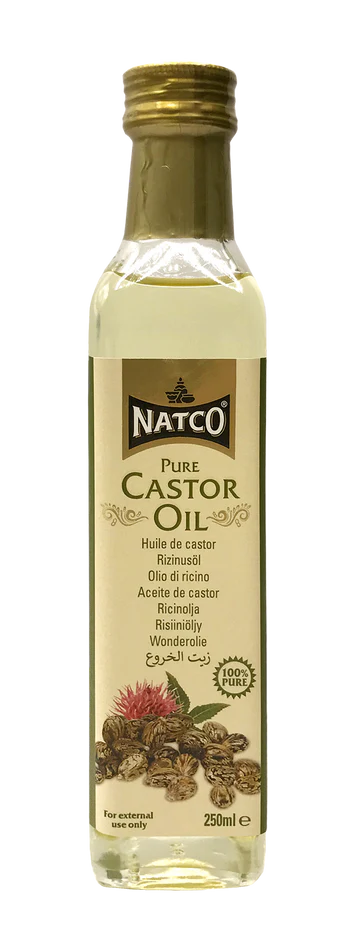 NATCO PURE CASTOR OIL 250ML