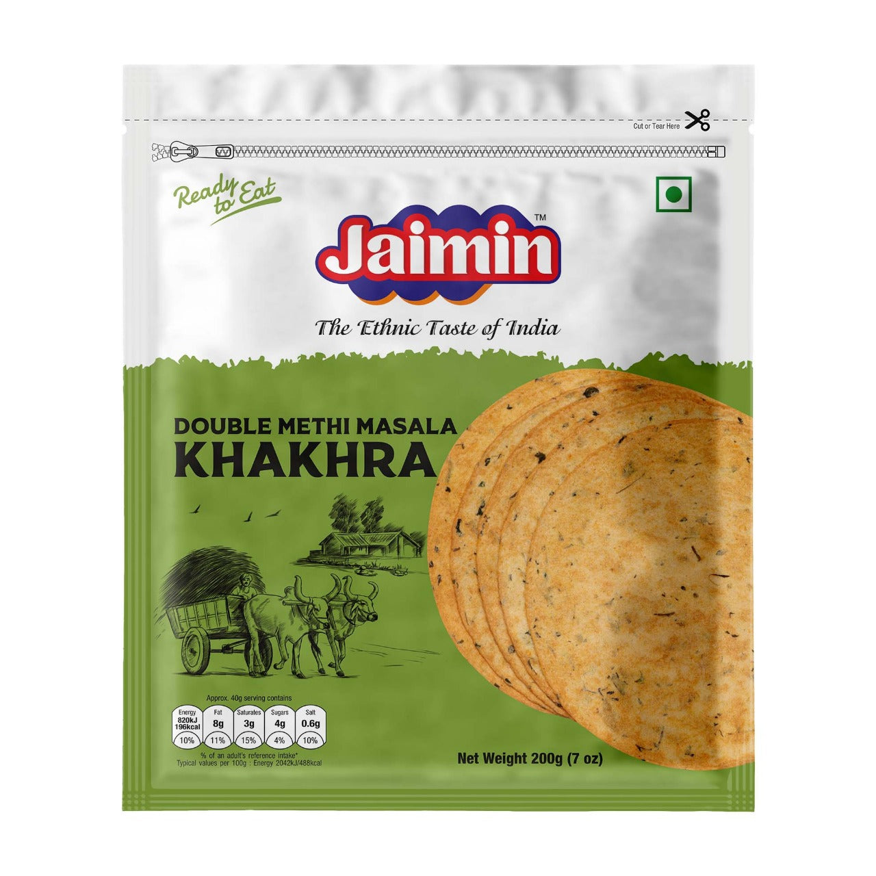 Jaimin Double Methi Masala Khakhra