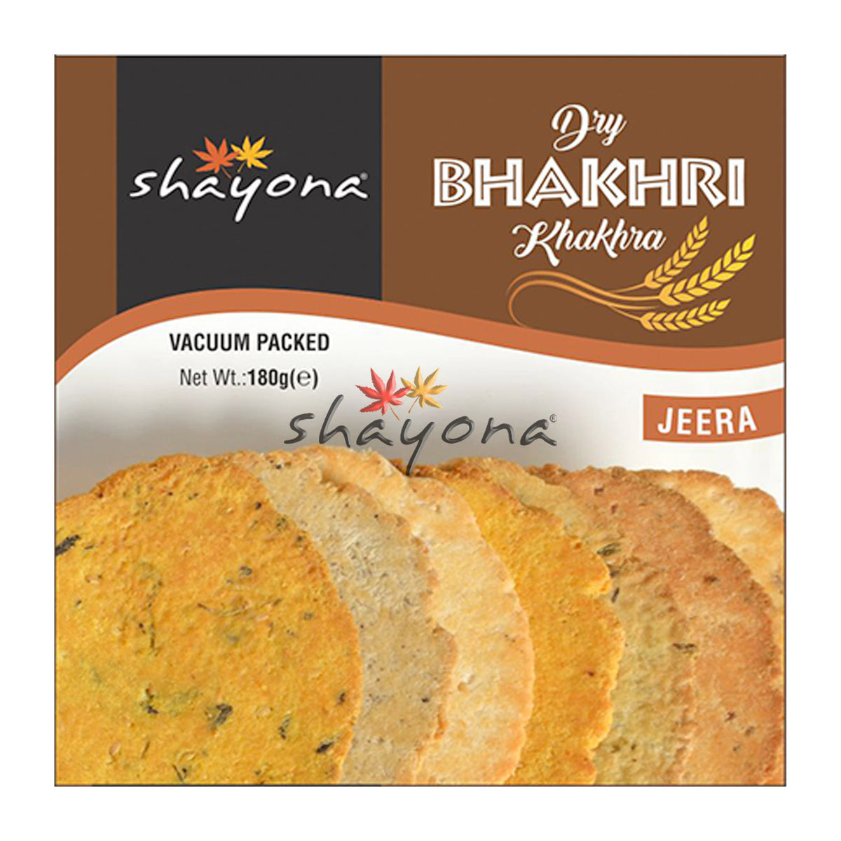 SHAYONA JEERA BHAKHRI 180G