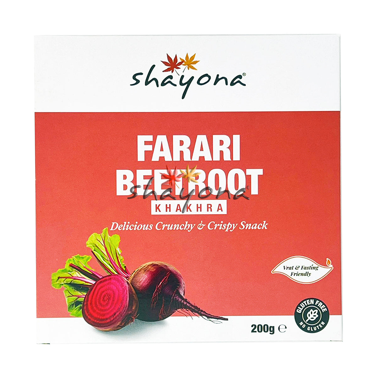 SHAYONA RAGI BEETROOT KHAKHRA 200G