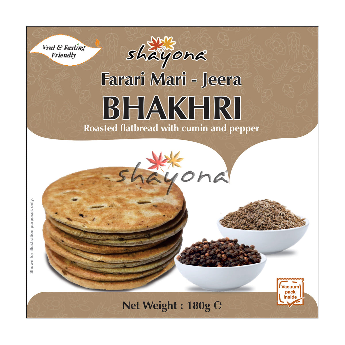 Shayona Farari Mari Bhakhri 180g