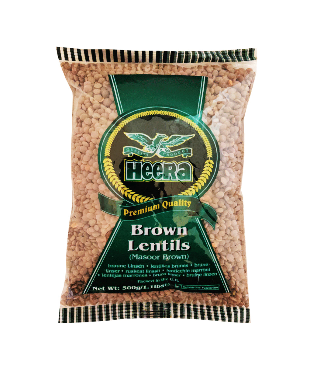 Heera  Brown Lentils (Masoor Brown 1Kg