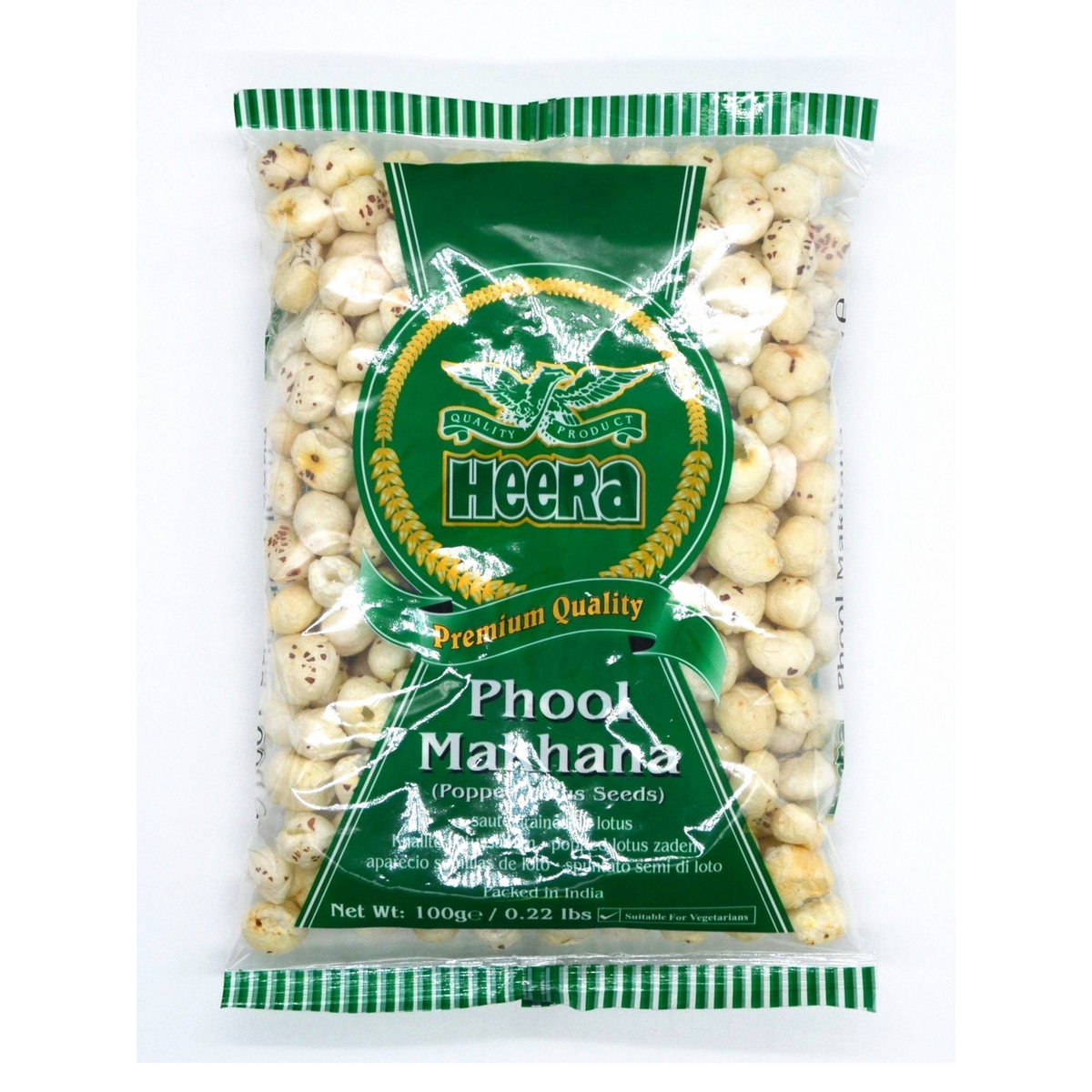 Heera Plain Roasted Phool Makhana 100g