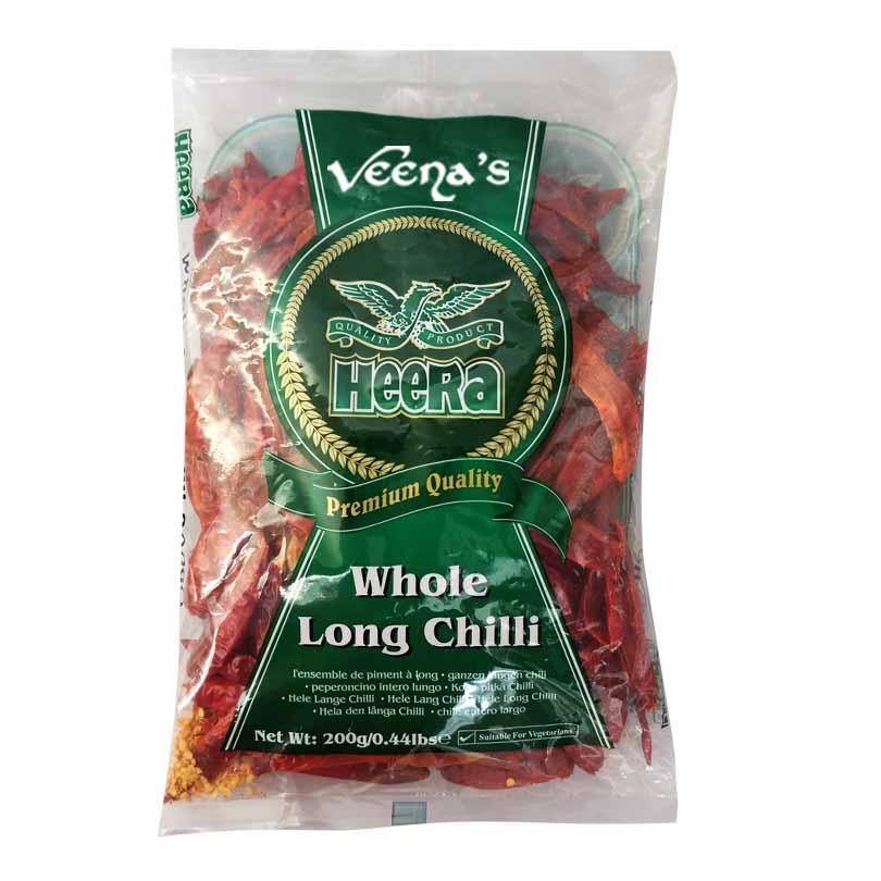 Heera Chilli Whole Long 200g