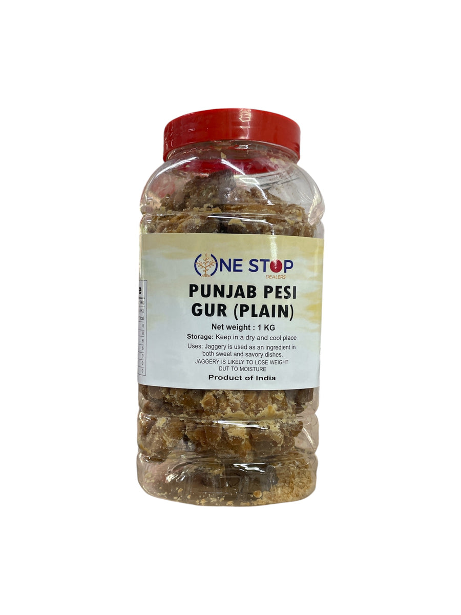 ONE STOP PUNJABI DESI GUR (PLAIN) 1KG
