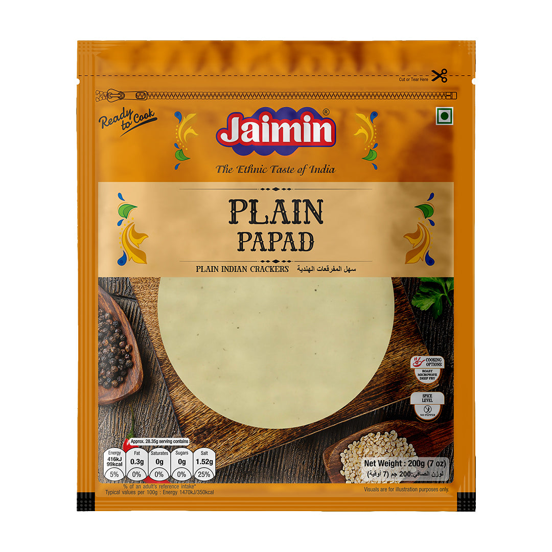 Jaimin Plain Papad 200g
