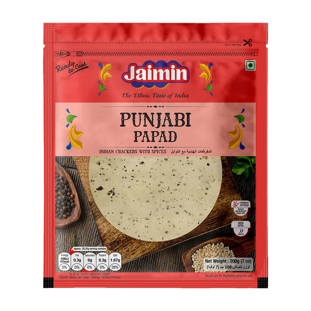 Jaimin Punjabi Papad 200g