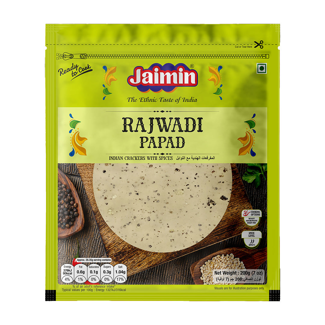 Jaimin Rajwadi Papad 200g