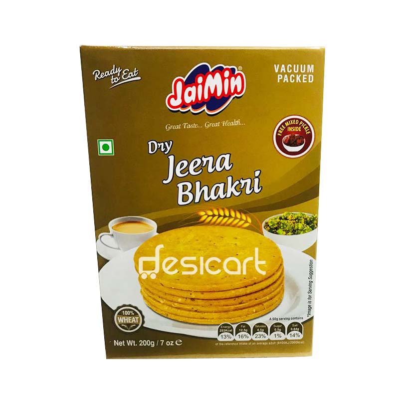 Jaimin Dry Jeera Bhakri 200g