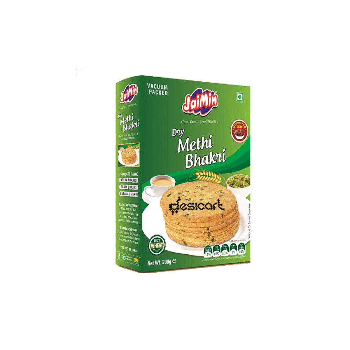 Jaimin Dry Methi Bhakri 200g