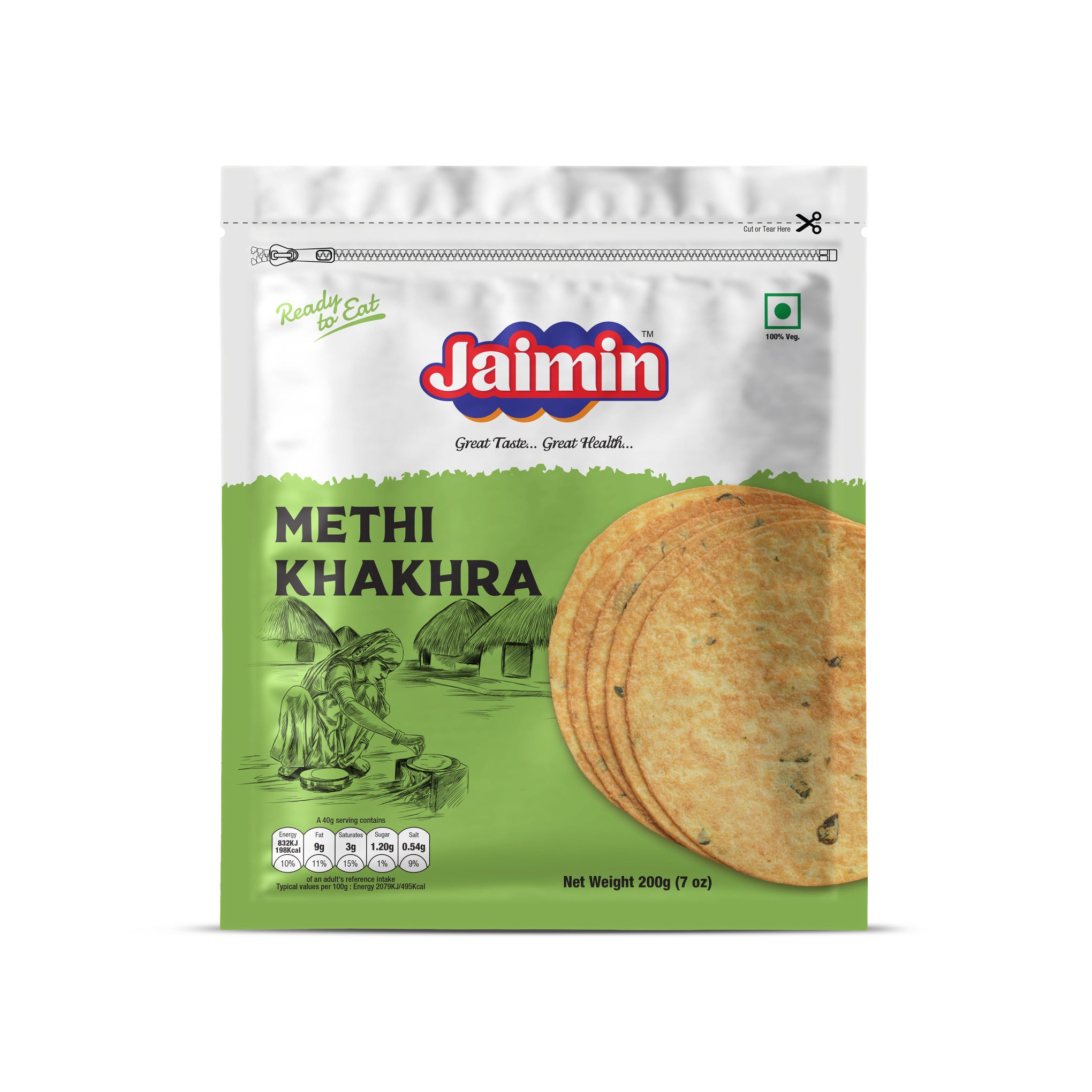 Jaimin Methi Khakhra
