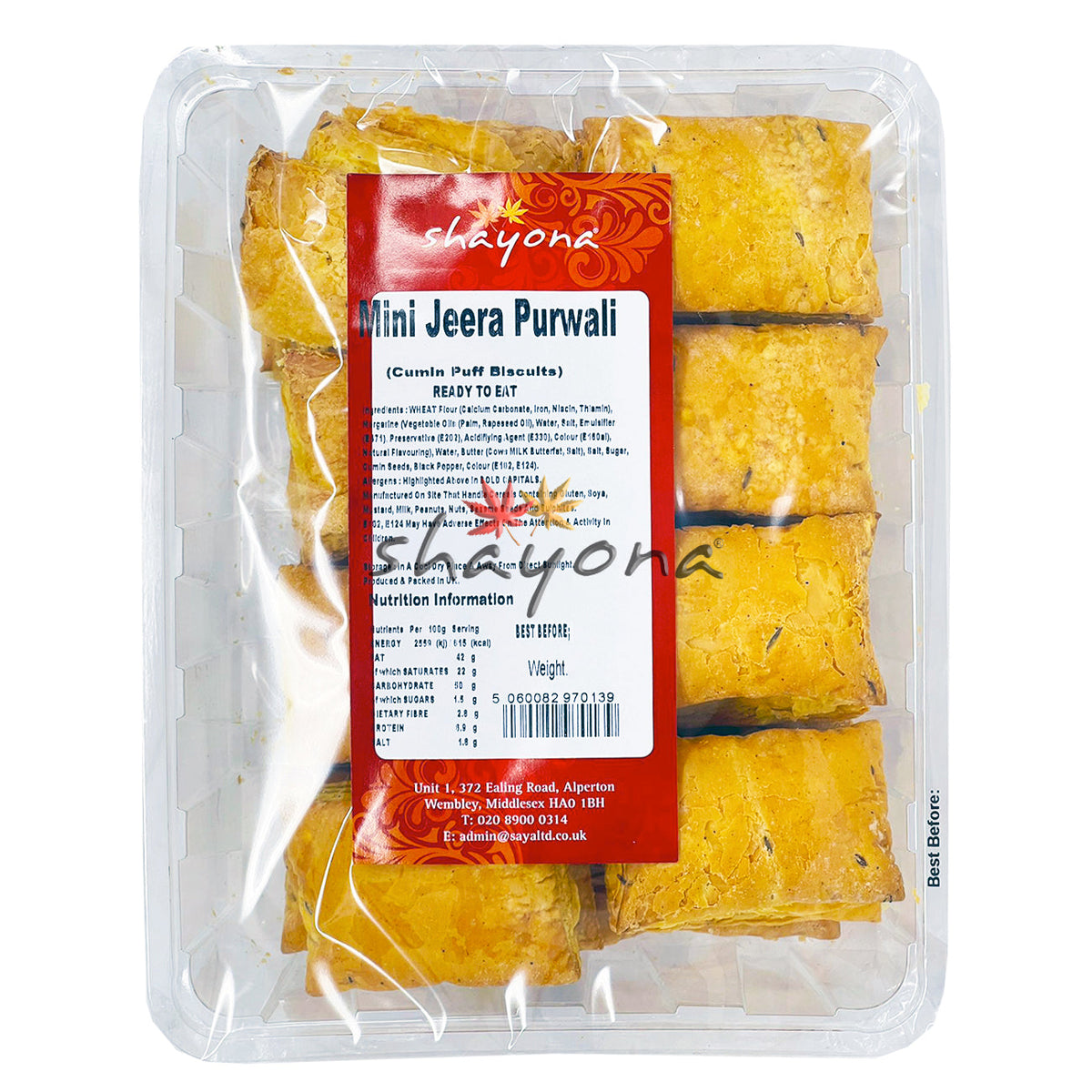 SHAYONA MINI JEERA PURWALI 150G
