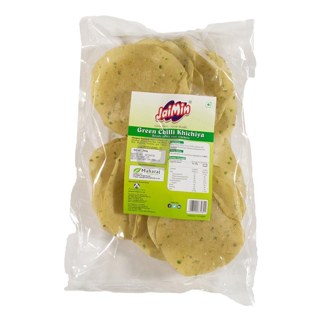 JAIMIN GREEN CHILLI KHICHIYA 200G