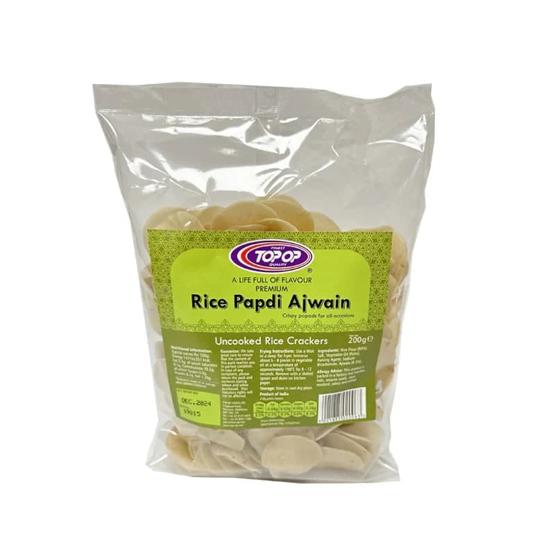 Top-op Rice Papdi Ajwain 200g