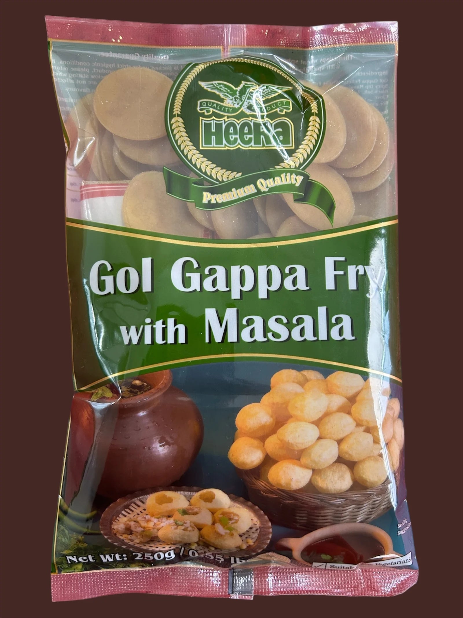 HEERA Fresh Pani Puri (Gol Gappa) – Plastic Container (6/30)