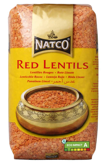Natco Red Lentils 1Kg