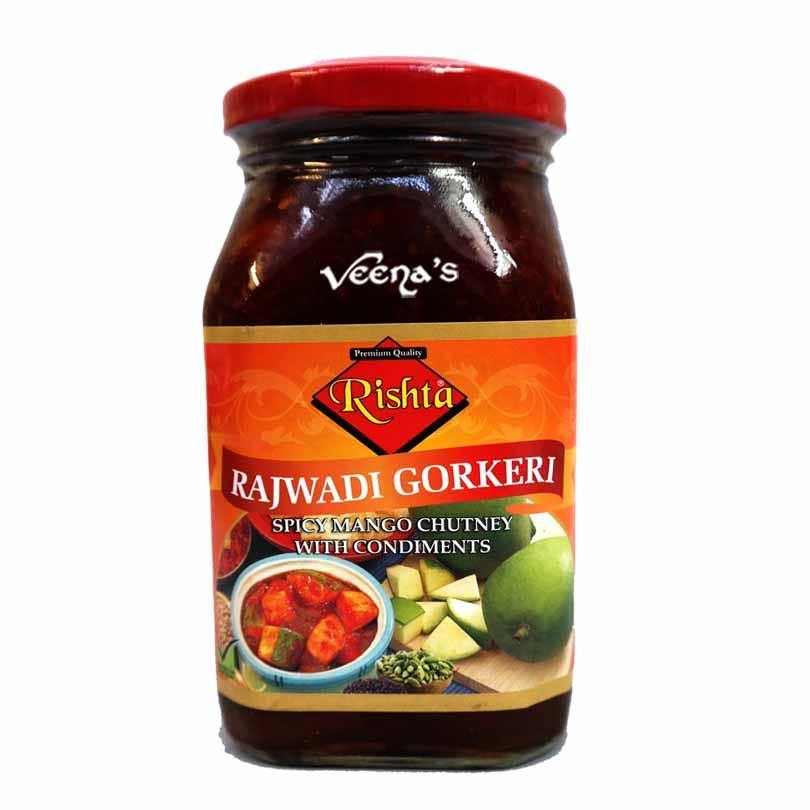 Rishta Gorkeri Pickle (Spicy Mango Chutney) 450g