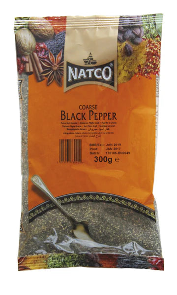 Natco Coarse Black Pepper 300g